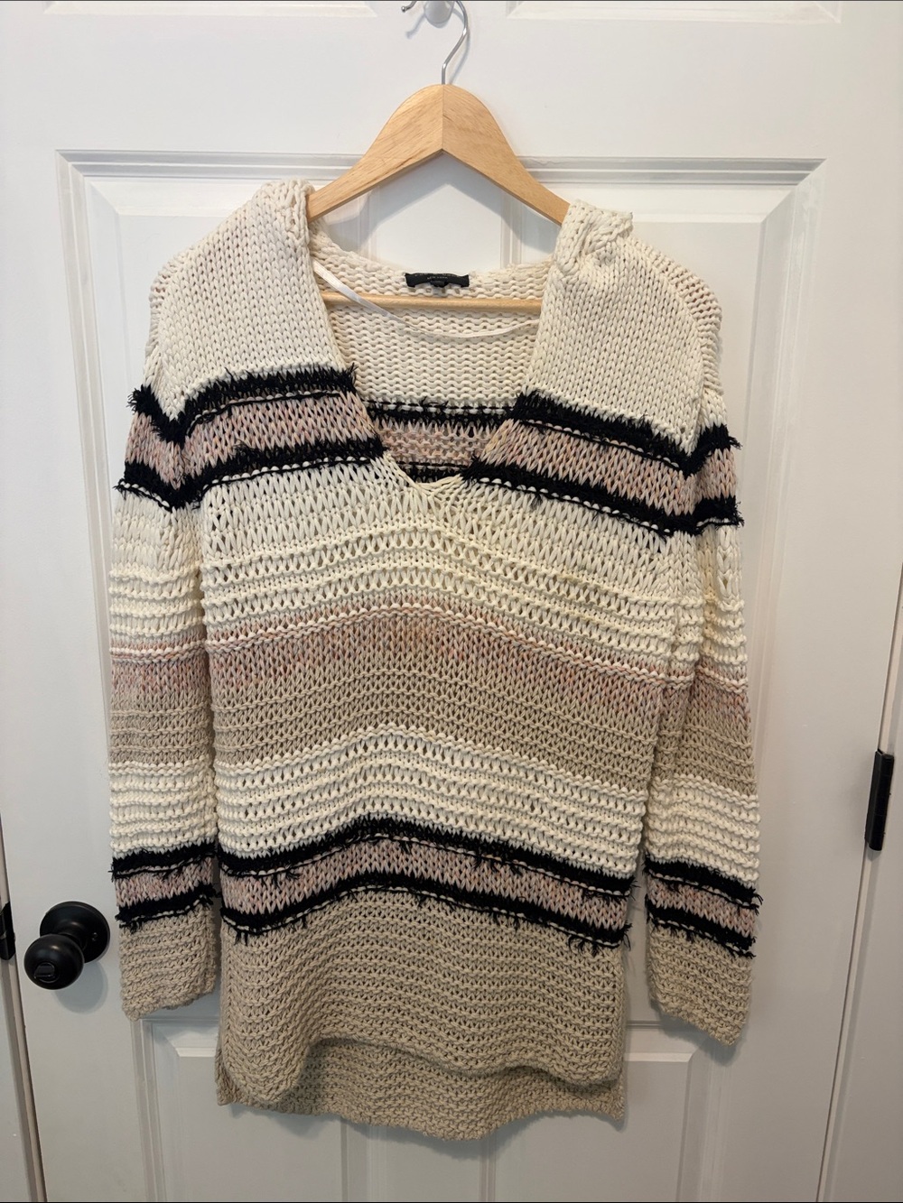 rag & bone Lulu Beach Hood Knit Oversized Pullover
